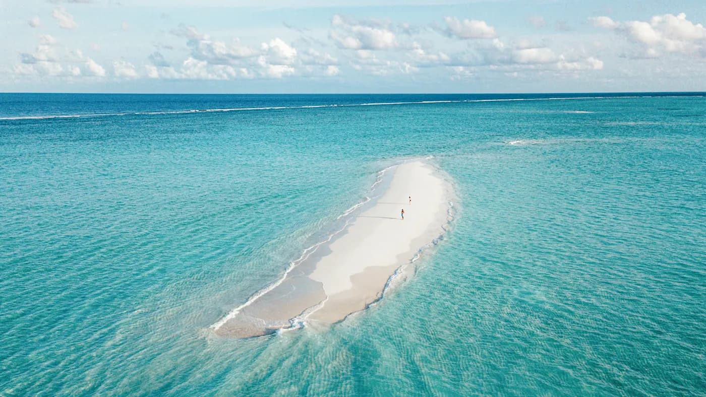 Private Sandbank — another view